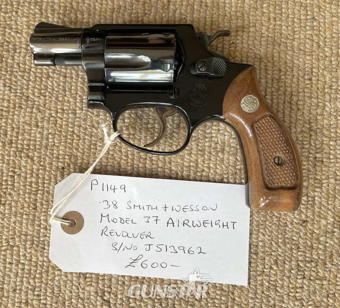 Smith & Wesson Model 37 Airweight Revolver .38 Special Revolver