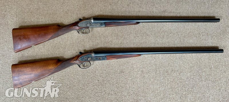 AYA Fine Guns Matched Pair of No. 2 Shotguns Side By Side 12 Bore/gauge in 