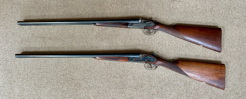 AYA Fine Guns Matched Pair of No. 2 Shotguns Side By Side 12 Bore/gauge