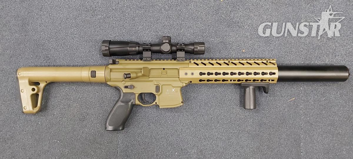 Sig Sauer 177 / 4.5mm Pellet  SIG SAUER MCX COYOTE CO2 Air Rifle .177 in 