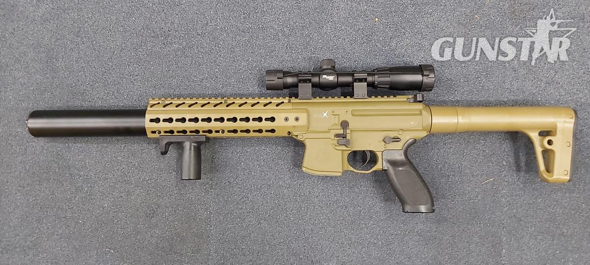 Sig Sauer 177 / 4.5mm Pellet  SIG SAUER MCX COYOTE CO2 Air Rifle .177