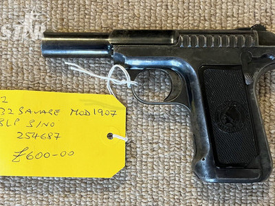 Savage Arms 1907 .32 Semi Auto