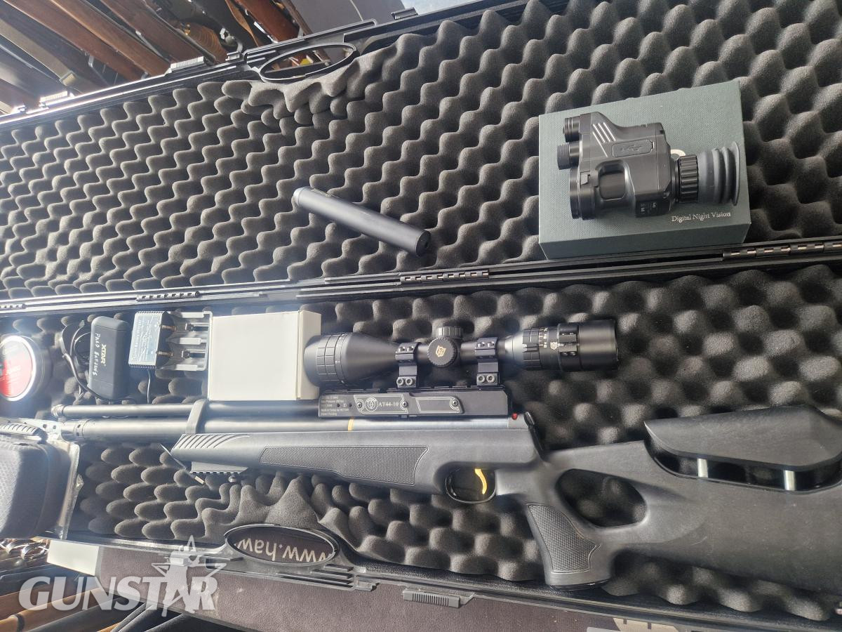 Hatsan Arms 22 / 5.5mm Pellet  Hatsan AT44 PCP Air Rifle .22 in 