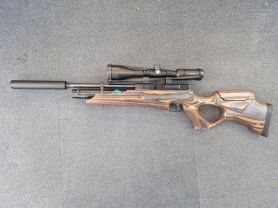 Weihrauch 177 / 4.5mm Pellet  WEIHRAUCH HW100 KT LAMINATE PCP Air Rifle .177