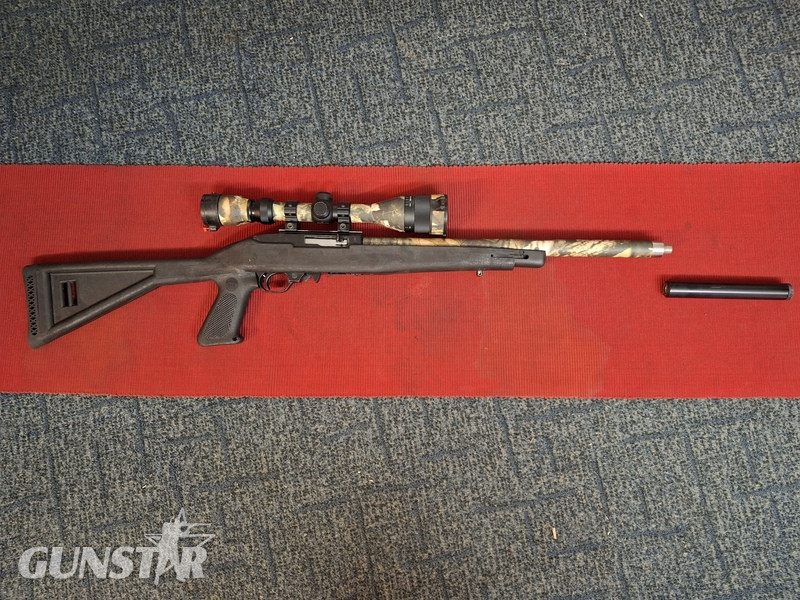 Ruger 10-22 DRAGONOV Semi-Auto .22 Rifle in 
