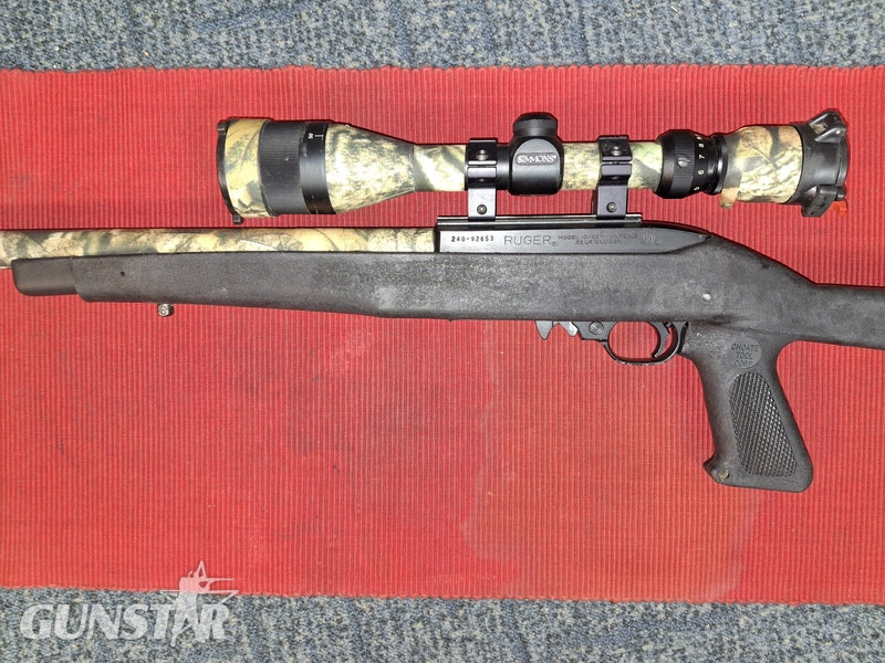 {CATEGORY} - Ruger 10-22 DRAGONOV Semi-Auto .22 Rifle in 