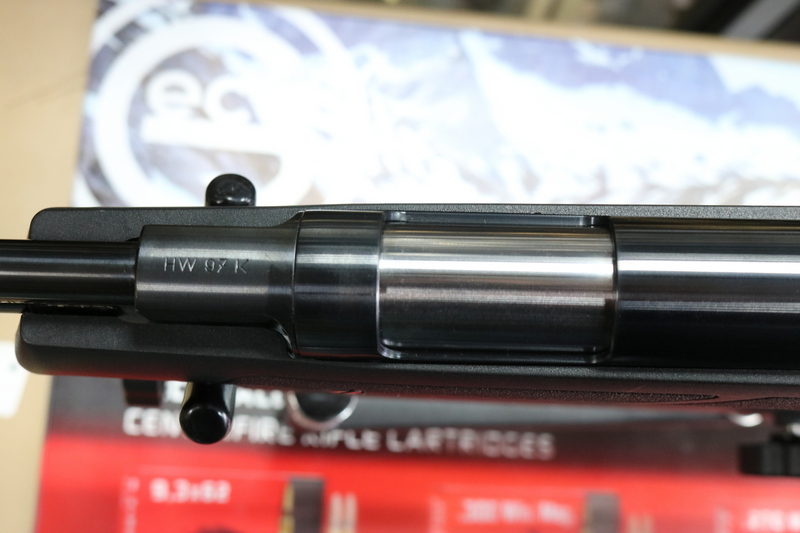 Weihrauch HW97K - BlackLine .22 - {CATEGORY} in 