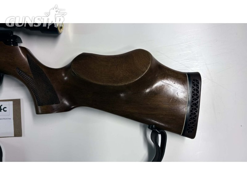 Air Arms Carmarge Walnut Side Lever Air Rifle .22