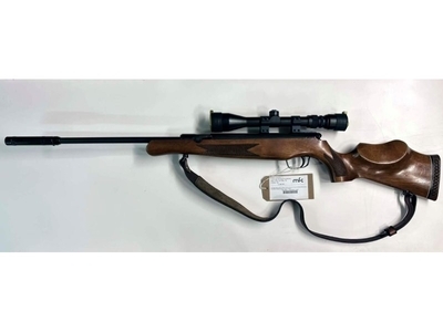 Air Arms Carmarge Walnut Side Lever Air Rifle .22