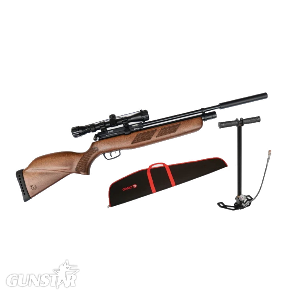 Gamo 22 / 5.5mm Pellet Gamo Phox Beech PCP Air rifle Package .22 in 