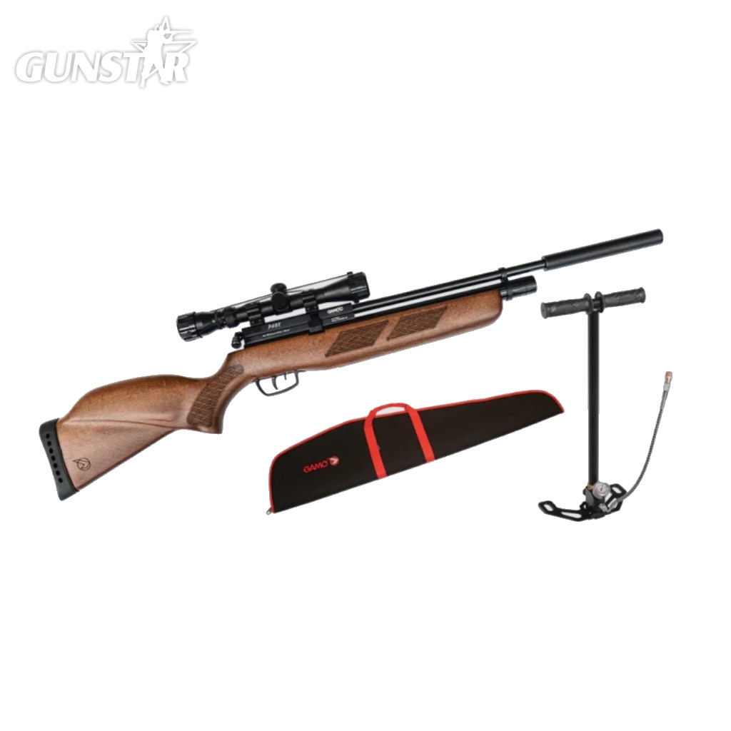 Gamo 177 / 4.5mm Pellet  Gamo Phox Beech PCP Air rifle Package .177 in 