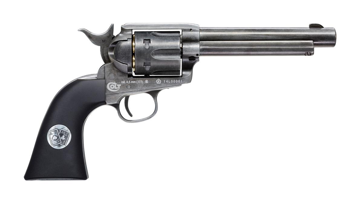 Umarex .177 / 4.5mm BB Umarex Single Action Army Double Aces Duel Set Co2 Pistols - 5.8416 .177 (4.5mm) BB
