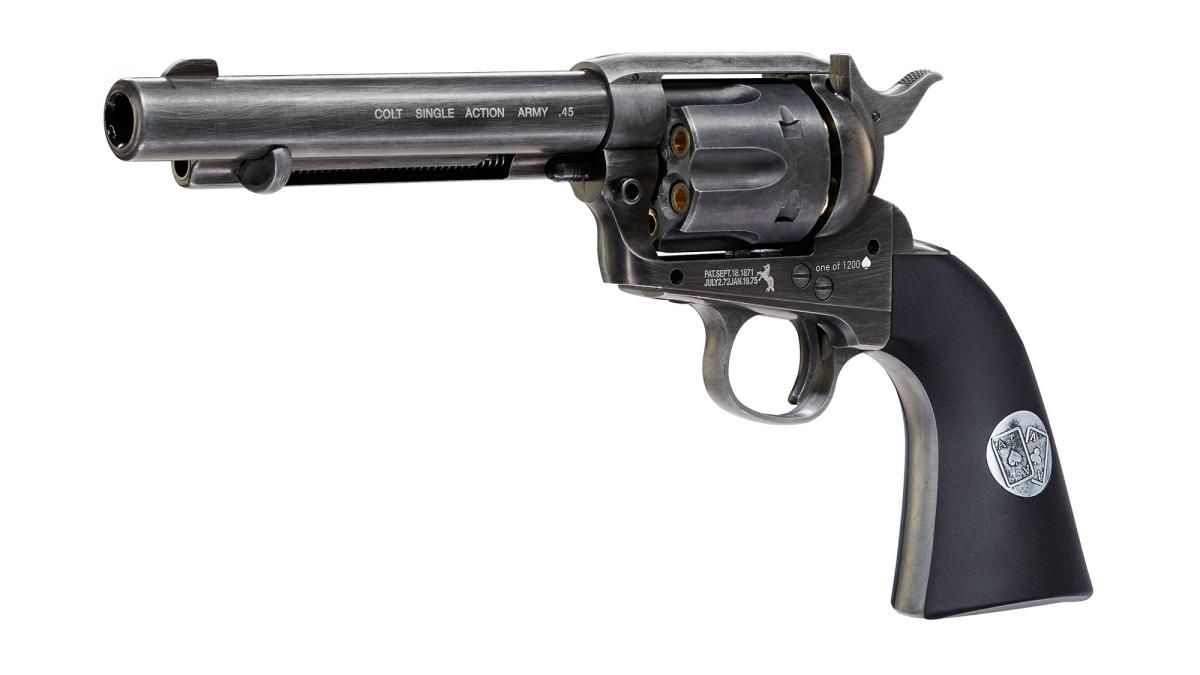  Umarex .177 / 4.5mm BB Umarex Single Action Army Double Aces Duel Set Co2 Pistols - 5.8416 .177 (4.5mm) BB