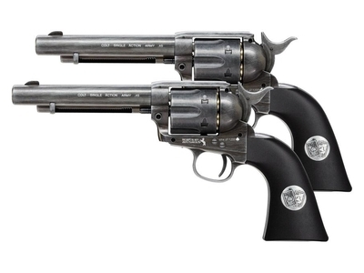 Umarex .177 / 4.5mm BB Umarex Single Action Army Double Aces Duel Set Co2 Pistols - 5.8416 .177