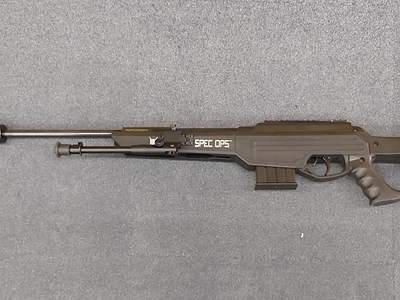 SMK - Sportsmarketing 22 / 5.5mm Pellet SMK SNIPER SPEC OPS Spring Air Rifle .22 Air Rifle