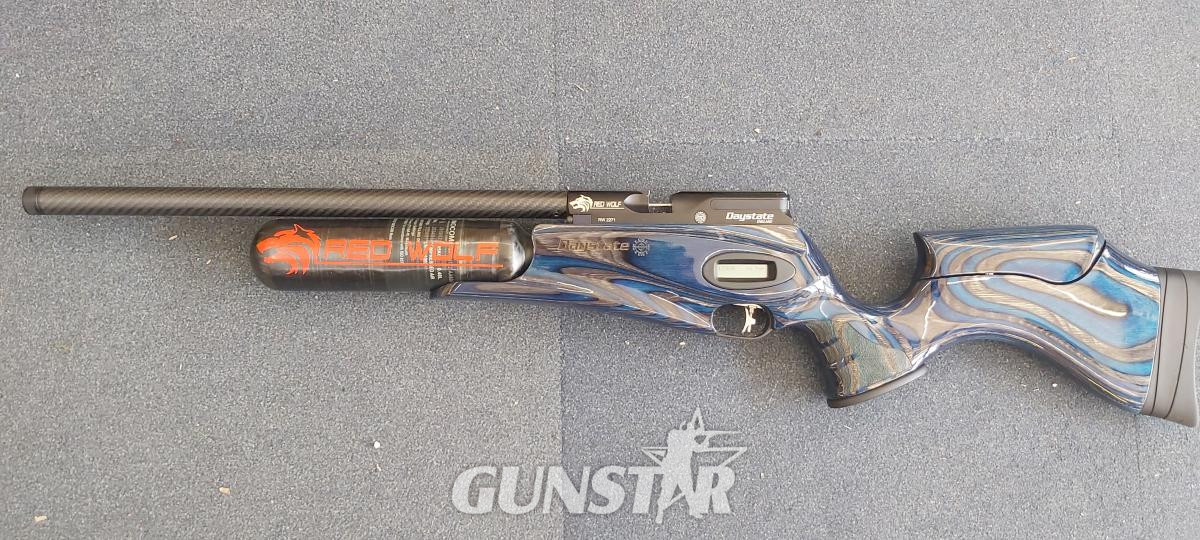 Daystate 177 / 4.5mm Pellet  Daystate RED WOLF BLUE LAMINATE PCP Air Rifle .177