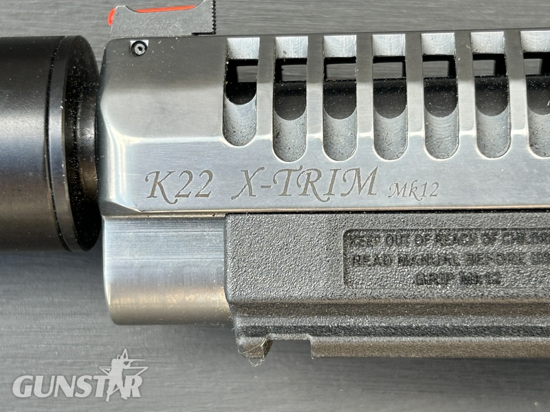 {CATEGORY} - Grand Power K22 X-Trim Mk 12 Titanium .22 Long Barrel in 