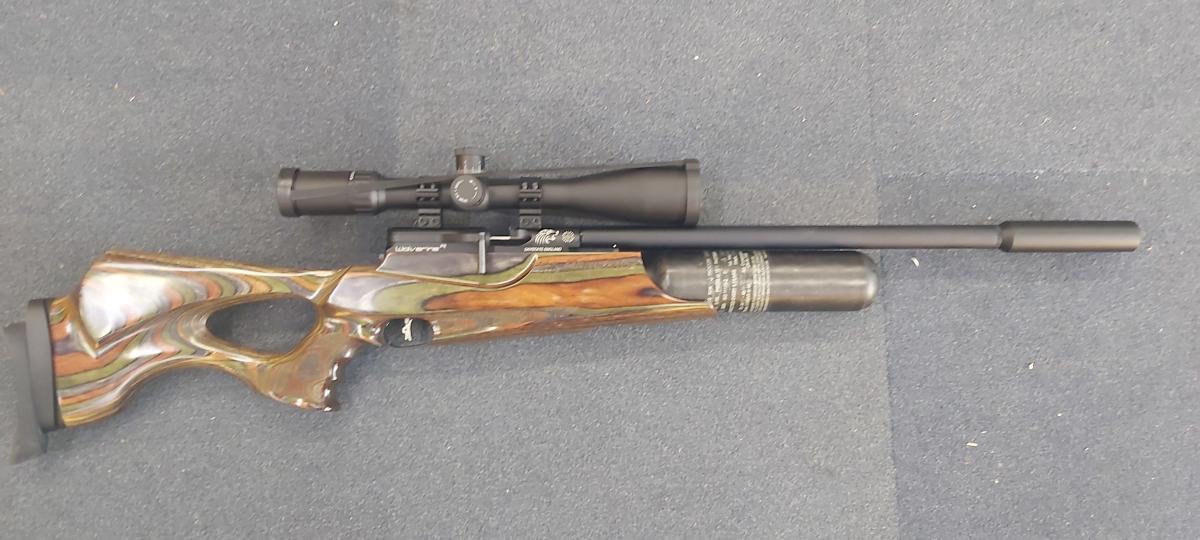Daystate 177 / 4.5mm Pellet  Daystate WOLVERINE R - HI-LITE FORESTER LAMINATE STOCK PCP Air Rifle .177 in 