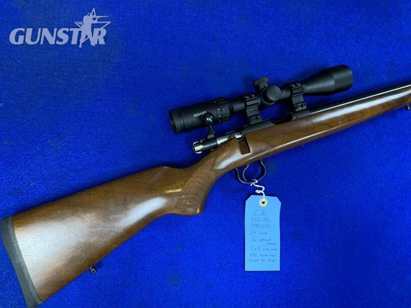 CZ 452.2E American  Bolt Action .17 Rifle in 