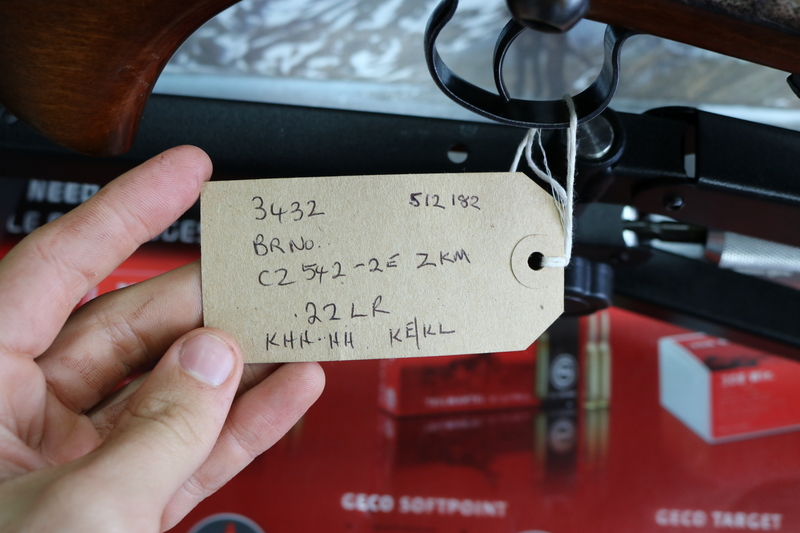 CZ BRNO  Bolt Action .22 Rifle