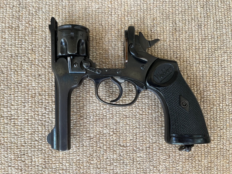 Webley & Scott Mark 1V  .38 S&W Revolver - {CATEGORY} in 