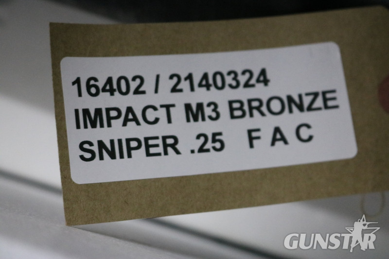 FX Airguns M3 BRONZE IMPACT .25 in 