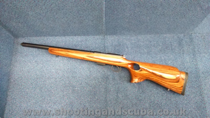 CZ .17 HMR CZ KM455 16'' Varmint barrel w. Thumbhole Laminated Stock Semi-Auto .17HMR Rifle