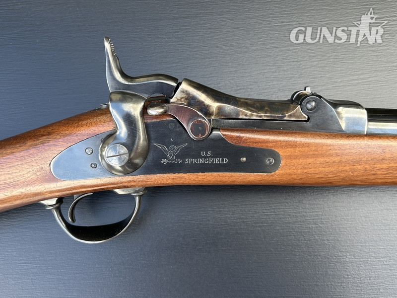  Pedersoli Springfield Trapdoor Carbine Single Shot .45 Rifle