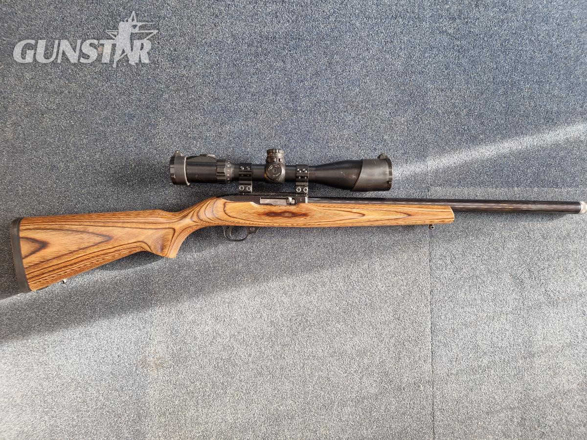 Ruger 22 LR  RUGER 10-22 HAMMER FORGED (FAC) Semi Auto Rifle Semi-Auto .22LR Rifle in 