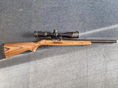 Ruger 22 LR  RUGER 10-22 HAMMER FORGED (FAC) Semi Auto Rifle Semi-Auto .22LR Rifle