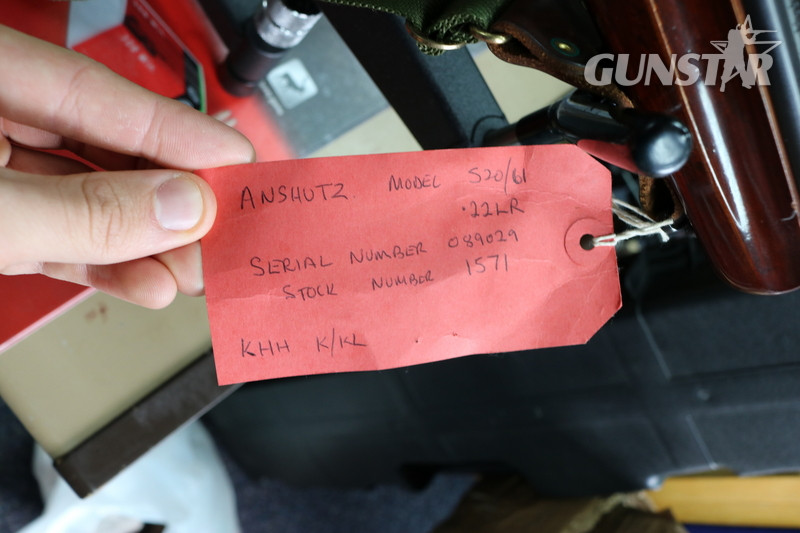 Anschütz, J.G. 520/61 Semi-Auto .22 Rifle