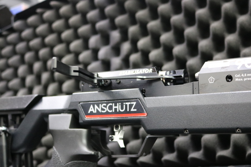 Anschütz, J.G. 9015 black edition alu stock  .177 - {CATEGORY} in 