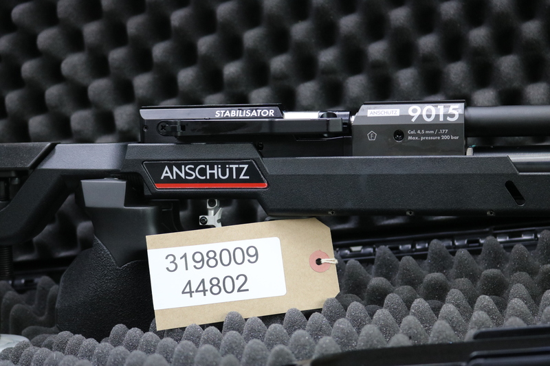  Anschütz, J.G. 9015 black edition alu stock .177
