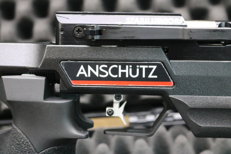 Anschütz, J.G. 9015 anth/black pro grip "L" .177 - {CATEGORY} in 