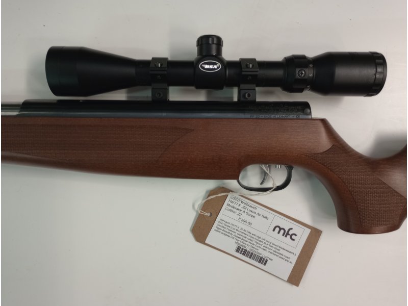  Weihrauch HW77 K .177 Luxus Air Rifle