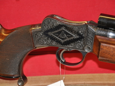 Alfred J. Parker SINGLE SHOT UNDERLEVER Lever Action .22 Rifle