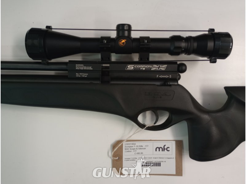 BSA Scorpion T-10 Rifle  .177