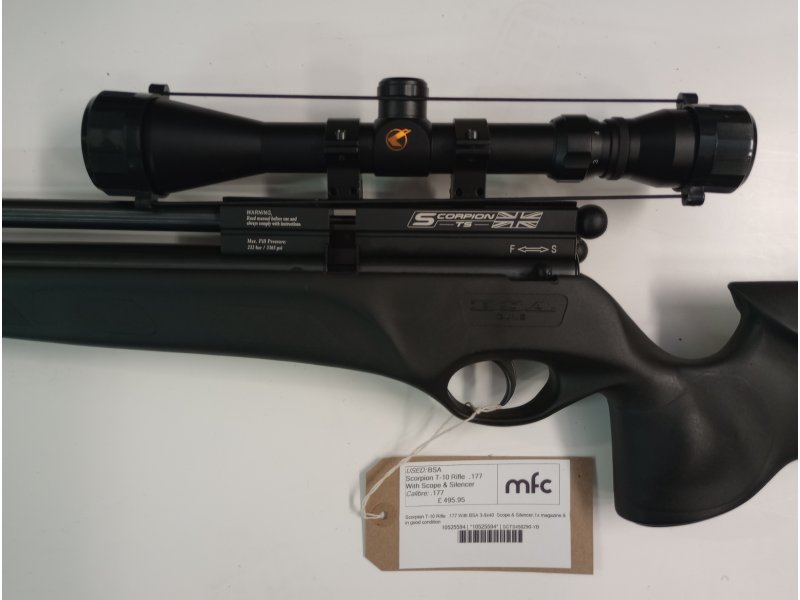 BSA Scorpion T-10 Rifle  .177