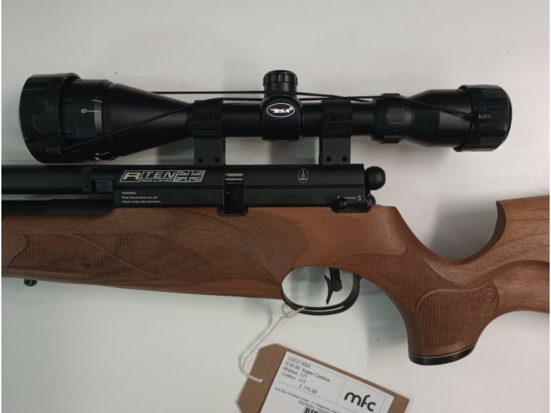 BSA R10 SE Super Carbine Walnut .177