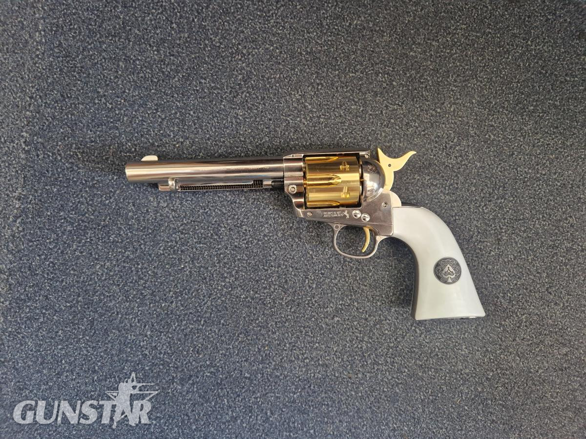 Umarex 177 / 4.5mm Pellet  Umarex SAA  GOLD SMOKE WAGON CO2 Air Pistol .177 (4.5mm) Pellet