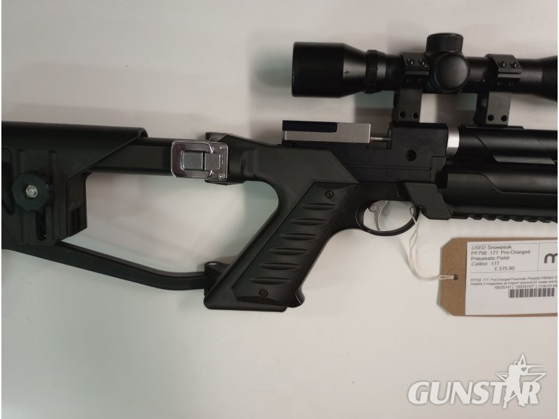 Snowpeak PP750 .177  Pre-Charged Pneumatic Pistol - {CATEGORY} in 