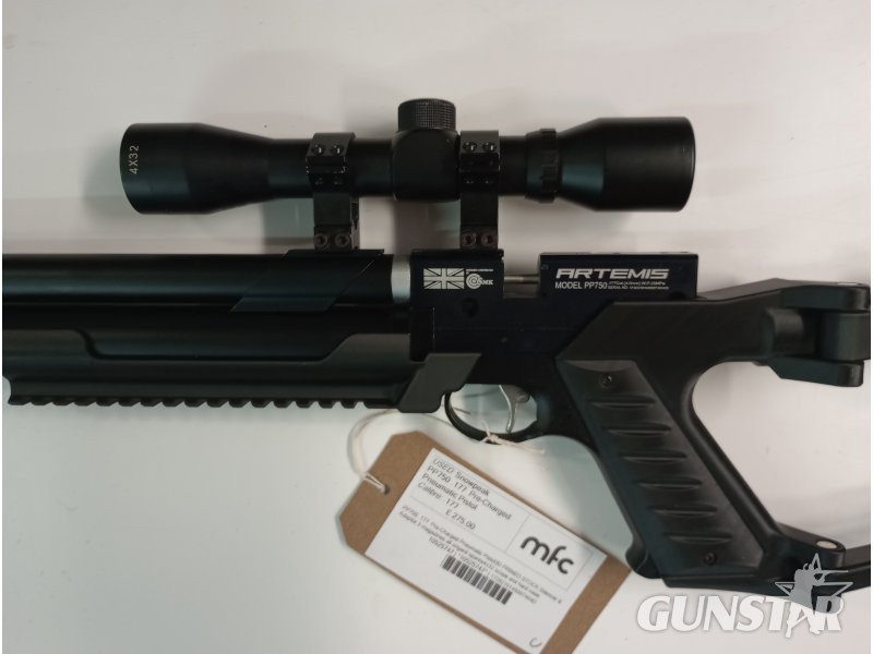 Snowpeak PP750 .177  Pre-Charged Pneumatic Pistol - {CATEGORY}