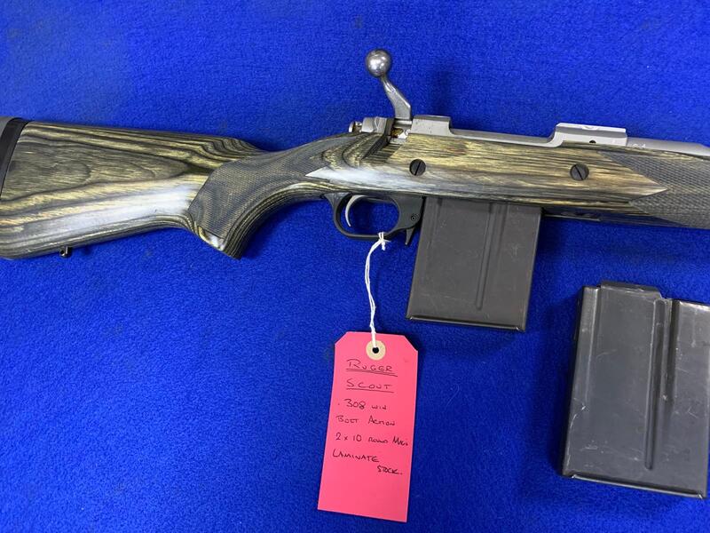  Ruger Scout Bolt Action .308 Rifle