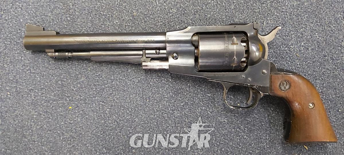Ruger 44 BP  RUGER OLD ARMS 7 1/2" ADJ. SIGHTS - BLUE (FAC) Muzzle Loader Pistol / Revolver .44 Muzzleloader