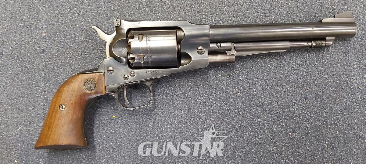Ruger 44 BP  RUGER OLD ARMS 7 1/2" ADJ. SIGHTS - BLUE (FAC) Muzzle Loader Pistol / Revolver .44 Muzzleloader in 