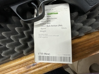 Winchester XPR Bolt Action .243 Rifle