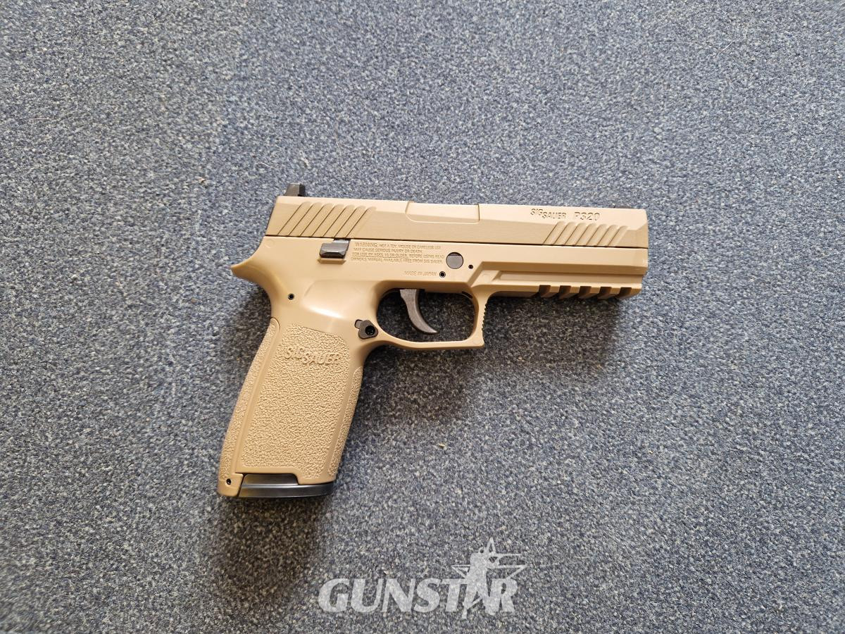 Sig Sauer 177 / 4.5mm Pellet  SIG SAUER P320 COYOTE TAN CO2 Air Pistol .177 (4.5mm) Pellet in 