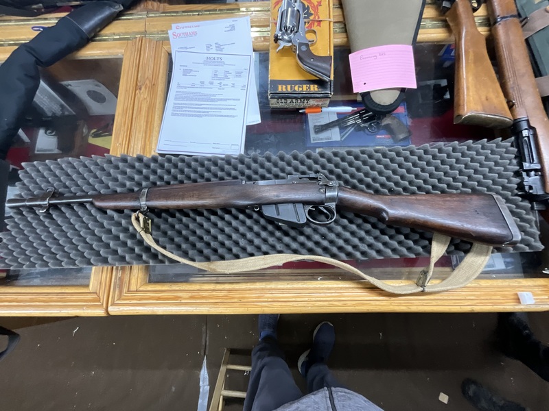 BSA Jungle carbine.  Bolt Action .303 Rifle