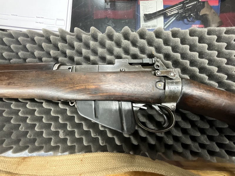 BSA Jungle carbine.  Bolt Action .303 Rifle - {CATEGORY} in 