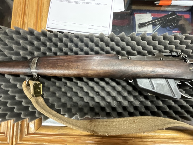 BSA Jungle carbine.  Bolt Action .303 Rifle - {CATEGORY}